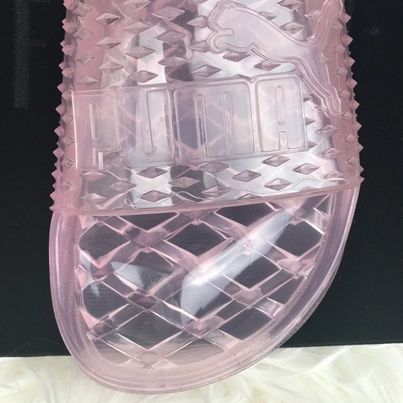 NWT Fenty Puma Jelly Slide Arctic Pink  WMNS - Picture 7 of 8